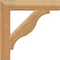 Ekena Millwork Funston Block Rough Sawn Bracket, Western Red Cedar, 4"W x 24"D x 24"H BKT04X24X24FST05RWR - alternate 2